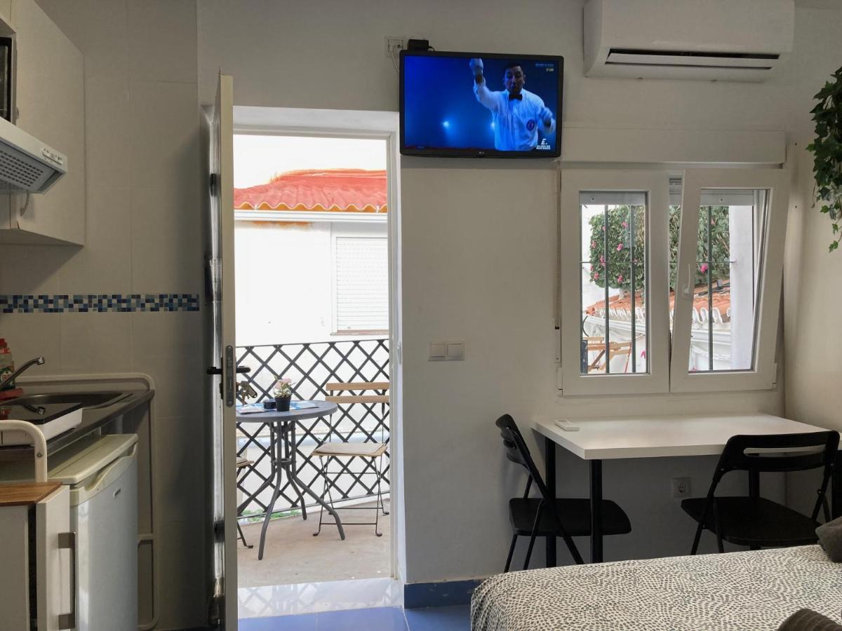 Malaguena Salerosa "Apartamento - Estudio Con Terraza" En Casa Tipica De 1 A 4 Dormitorios マラガ エクステリア 写真